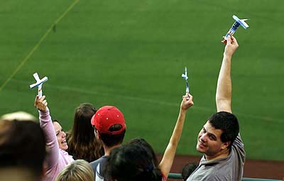 Some of My Friends and me at the Harvest Crusade on July 17, 2005
